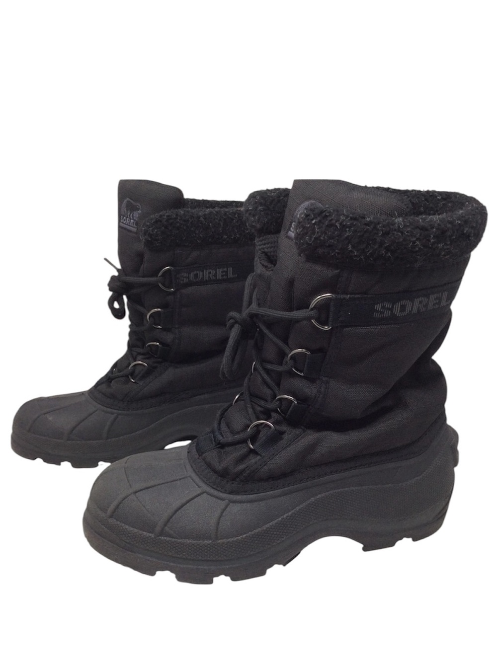 Sorel Cumberland Winter Snow Boots Black Insulated Women’s Size 7 Waterproof